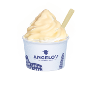 Premium Dip Witte Chocolade,Angelo;Normaal 3,50 - Groot 4,00